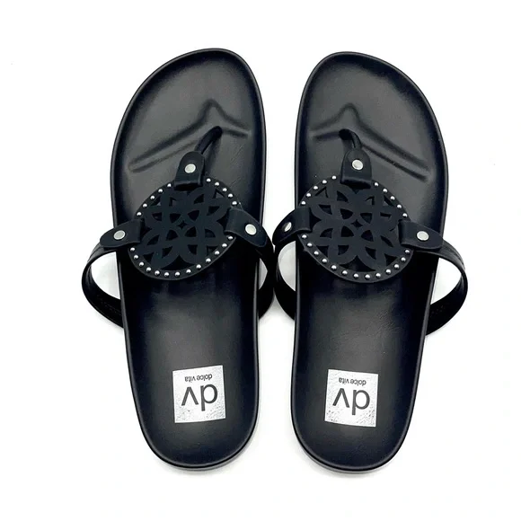 Dv Dolce Vita Metal Ornamentation Pandora Footbed Sandal - Picture 3 of 7